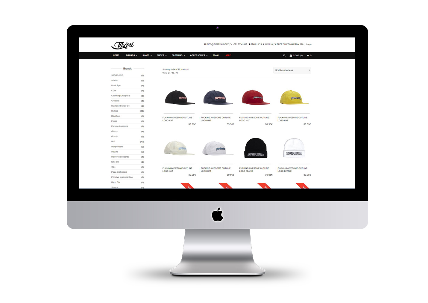 ecommerce store development